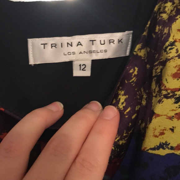 Trina Turk multi color dress 👗 - Picture 4 of 4